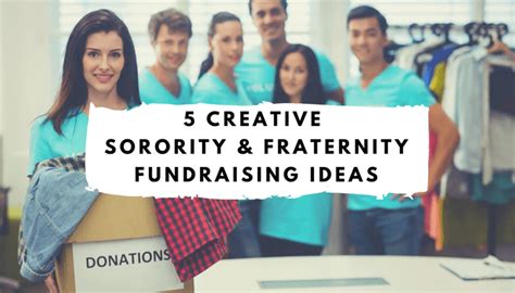 6 Fundraising Ideas to Empower Your Fraternity or .